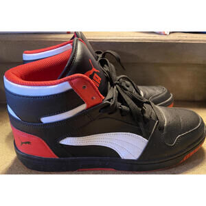 PUMA REBOUND LAYUP Basketball Athletic Shoes Sneakers 369573-15 Men's Size 10.5